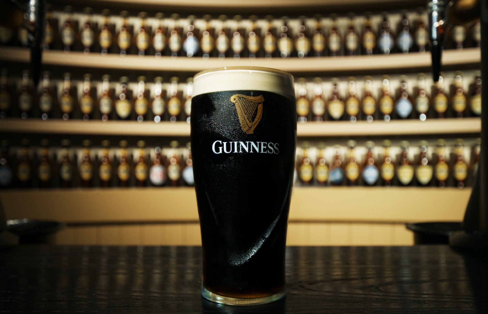 Guinness Glass in Dublin, Ireland