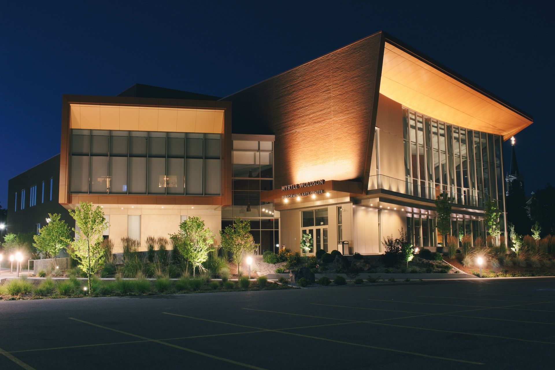 The Myrtle Woldson Performing Arts Center at Gonzaga University in Spokane, Washington