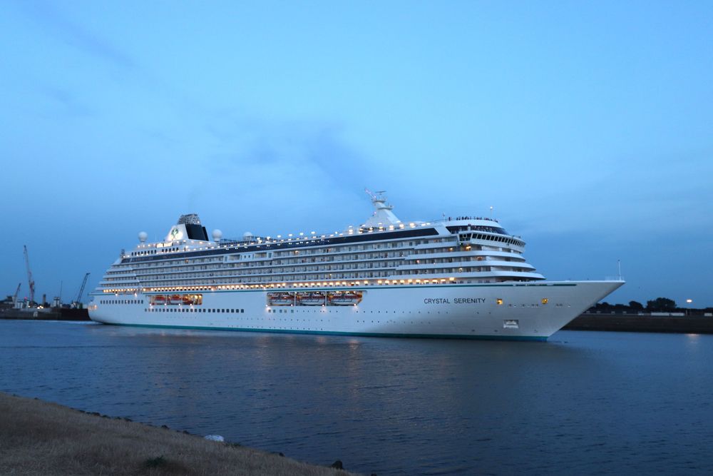 Crystal Serenity owned by Crystal Cruises