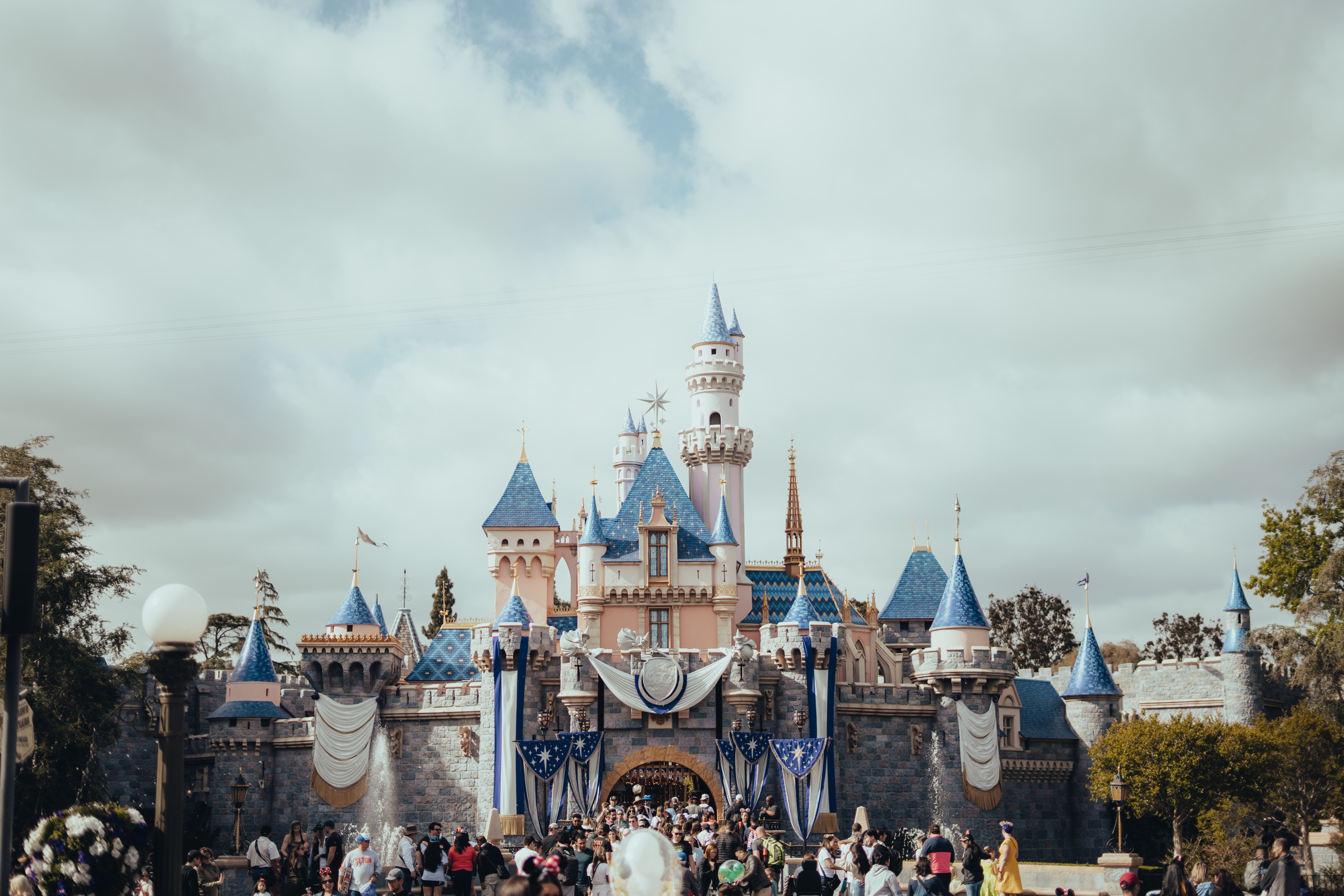 Sleeping Beauty Castle in Disneyland California 