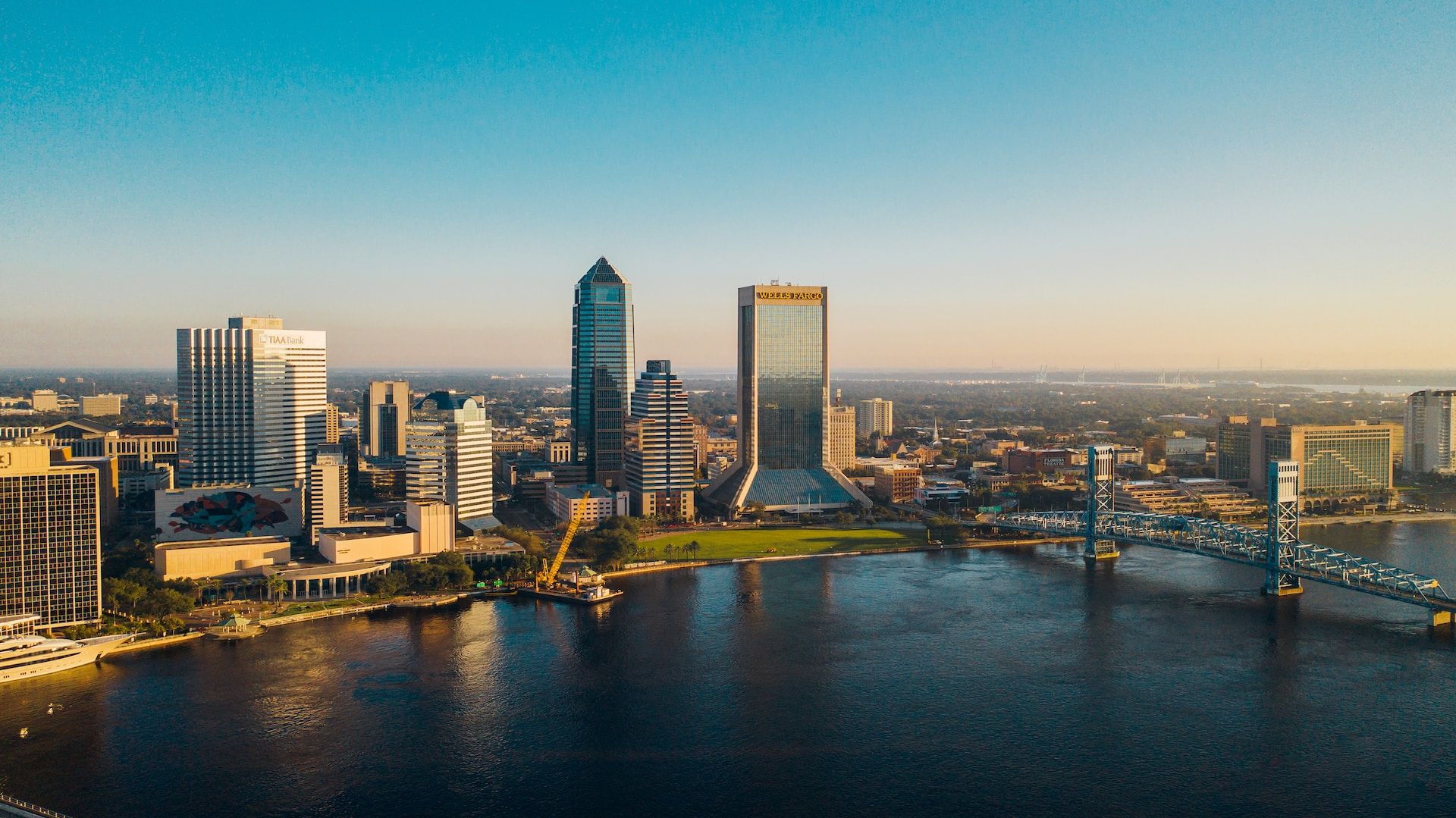 Jacksonville, Florida from the air