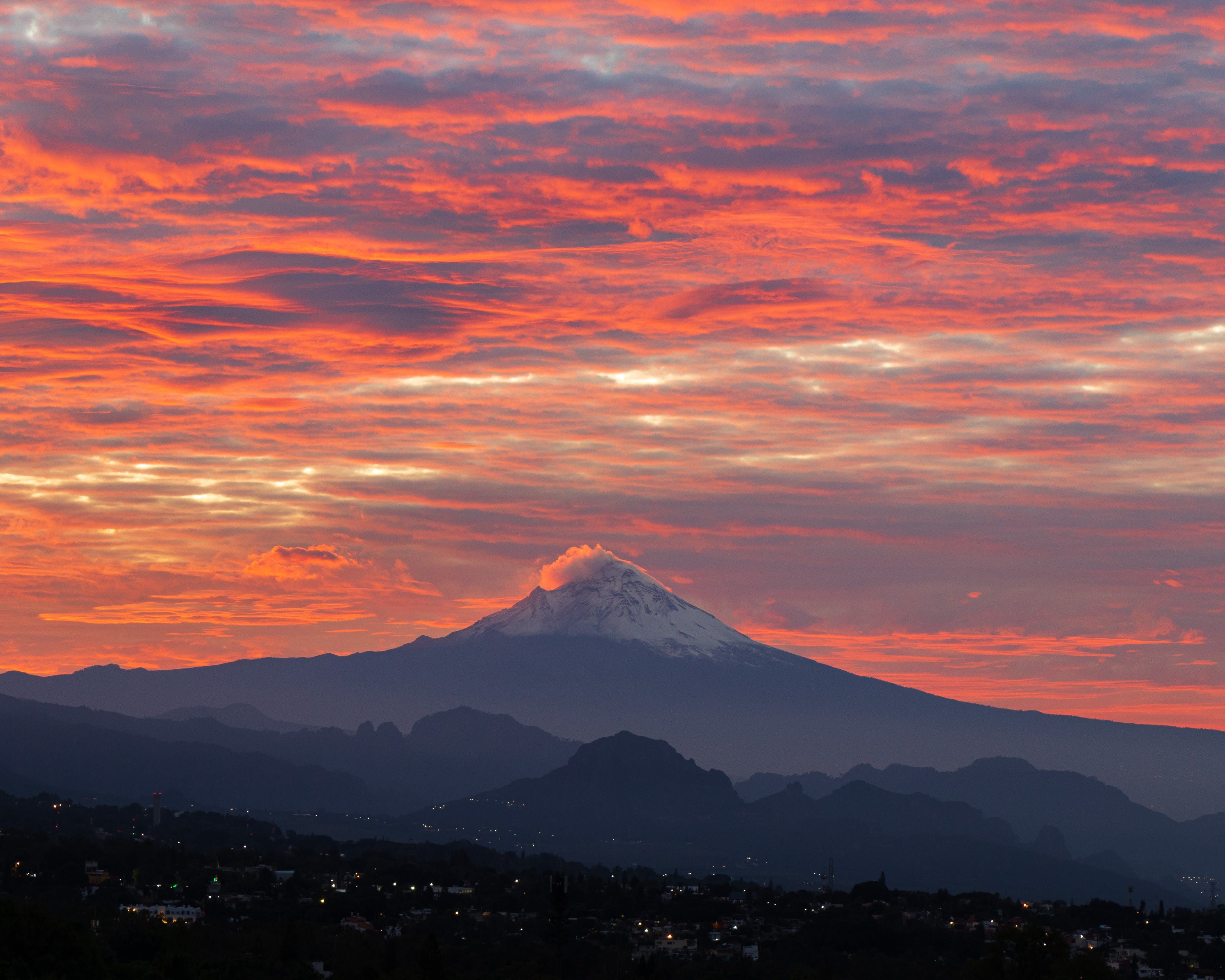 Sunset, Mount Hood, Portland, Oregon
