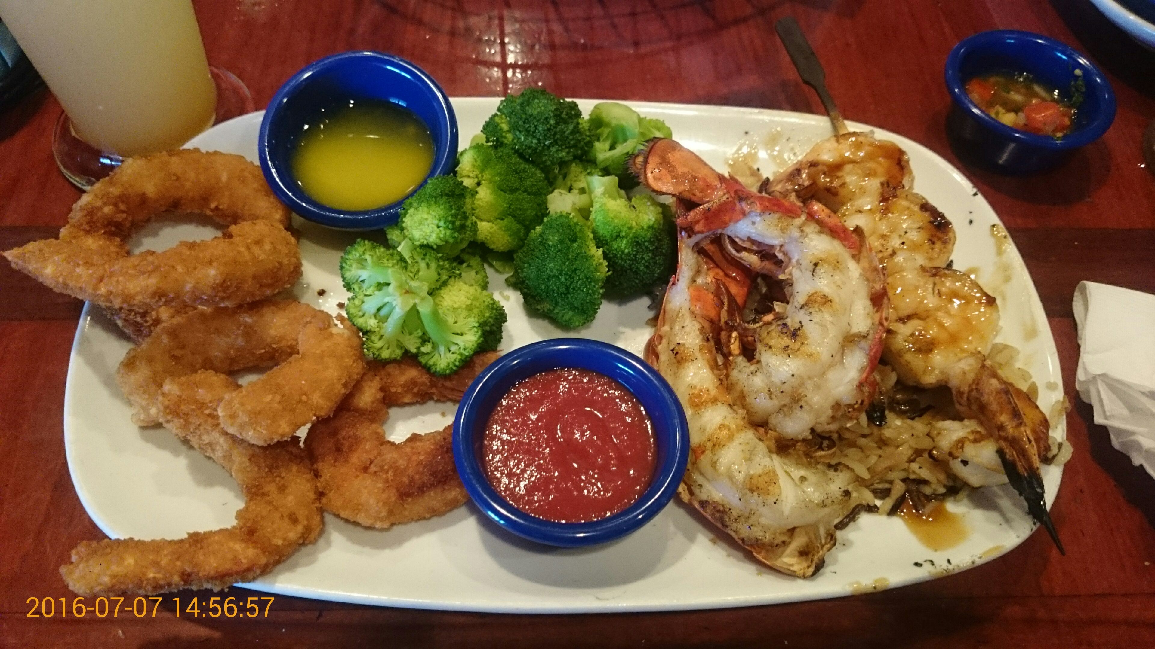 Red Lobster meal