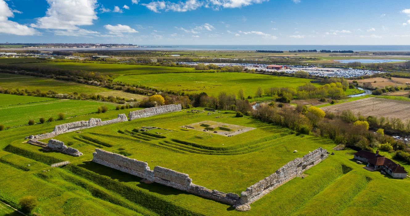 Richborough Roman Fort UK