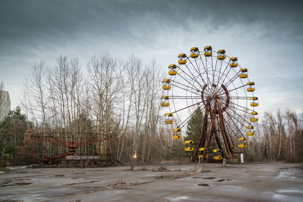 Abandoned Amusement Park in Pripyat