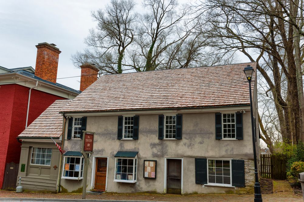 The historic Tavern built in 1779 in Abingdon, Virginia, USA
