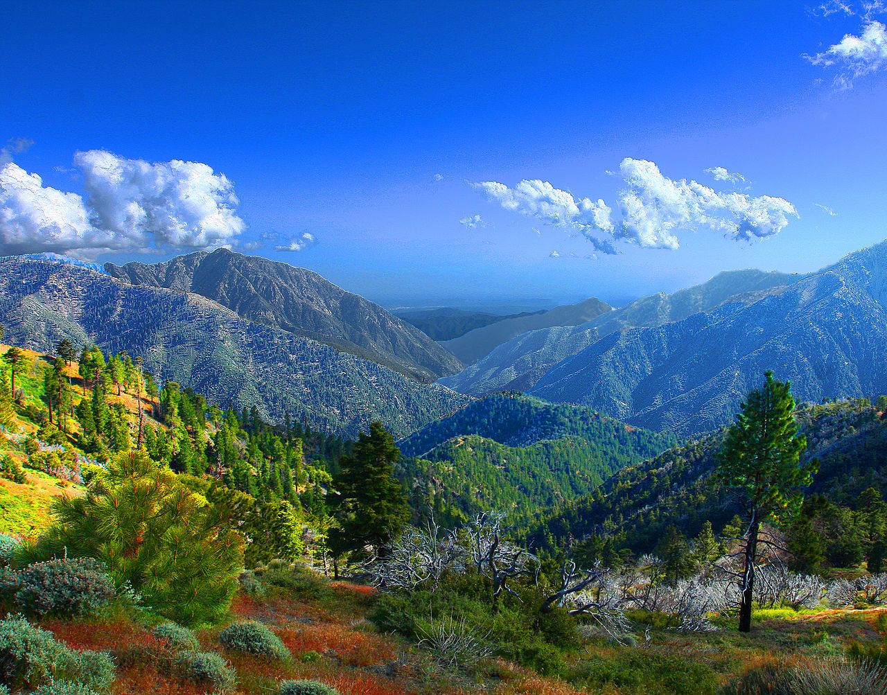 Big Horn Mine Trail, Sheep Mountain Wilderness, Southern California, USA