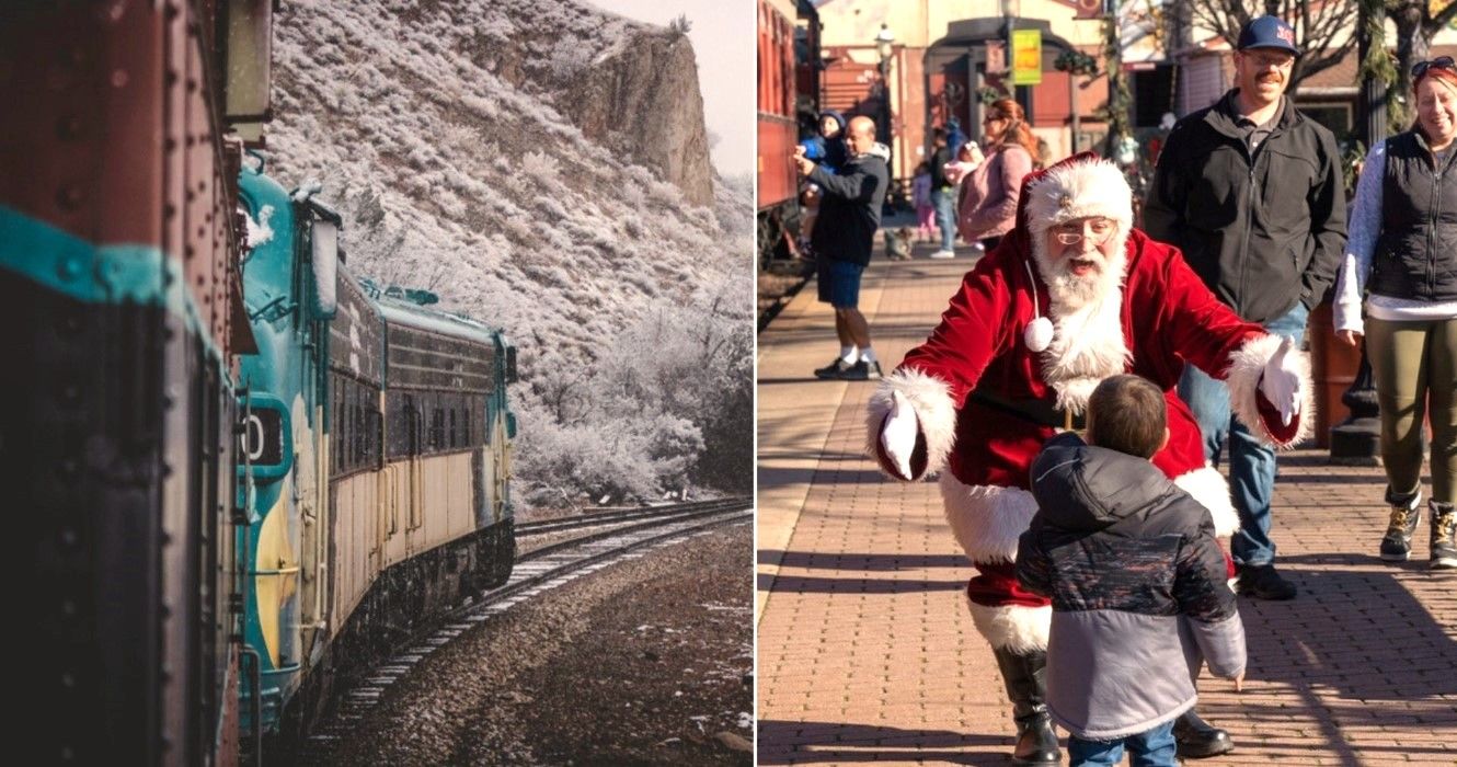 10 Scenic Train Rides In The US For A Magical Christmas Journey