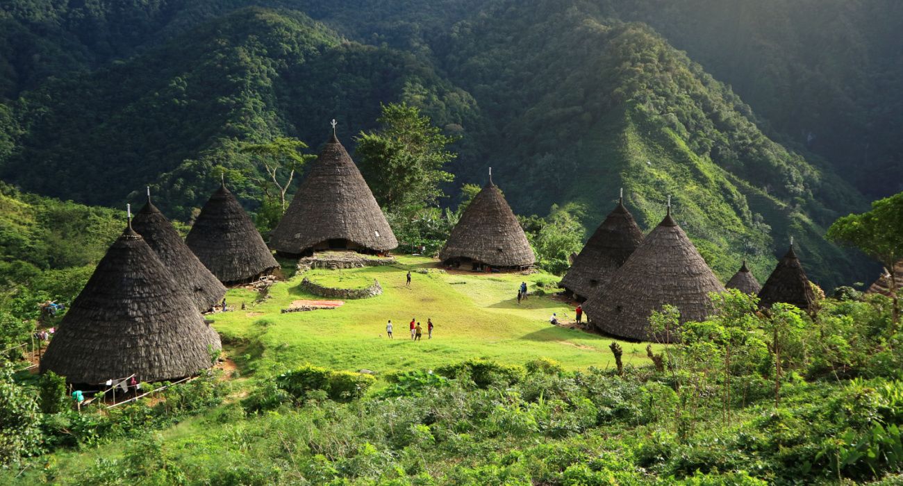 Wae Rebo Village on Flores Island, Indonesia