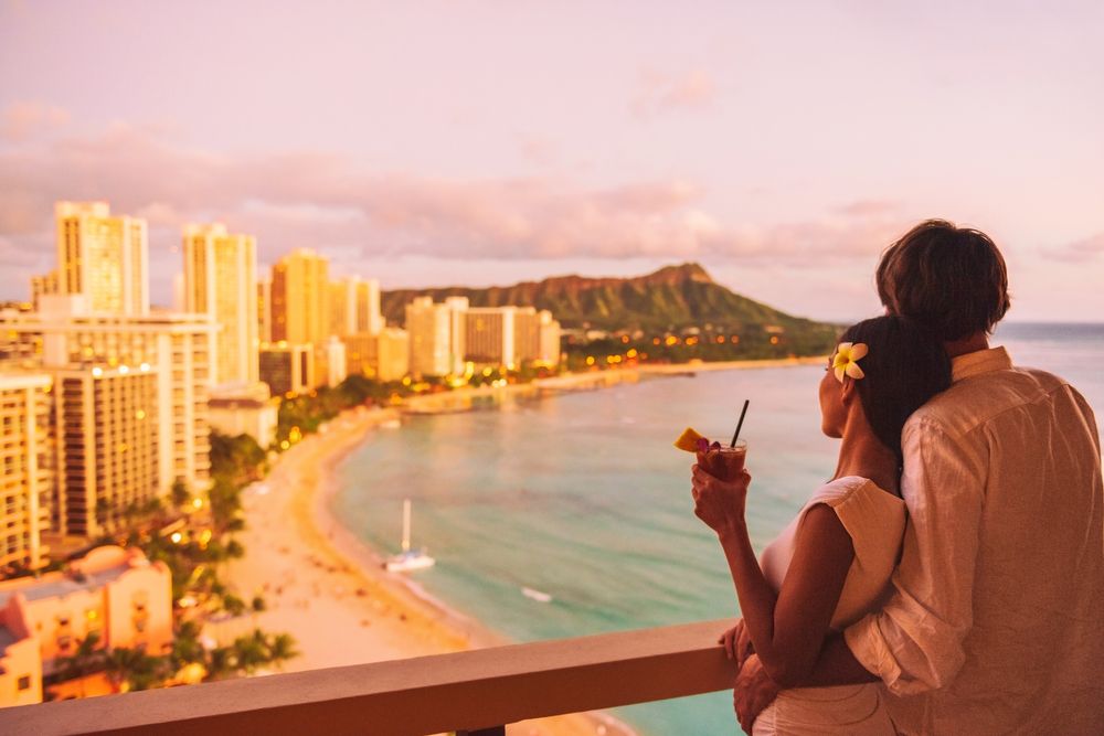 Hawaii luau romantic vacation