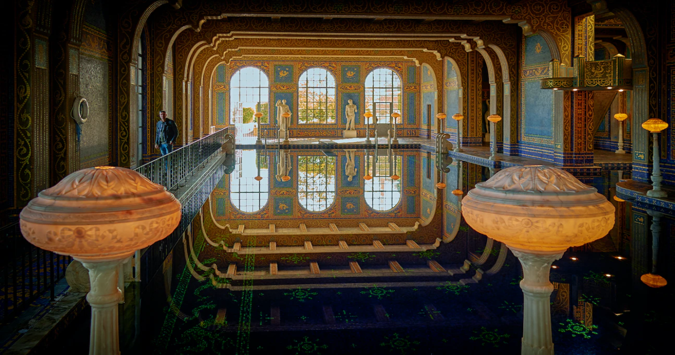 Pool at the Hearst Castle