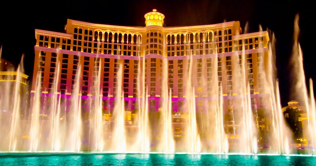 Fountains at Bellagio Hotel Casino in Las Vegas, NV