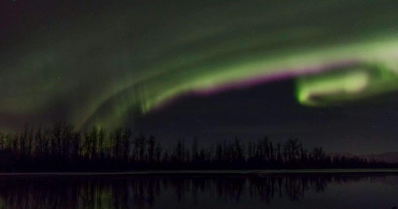 Northern Lights Aurora Borealis in Alaska