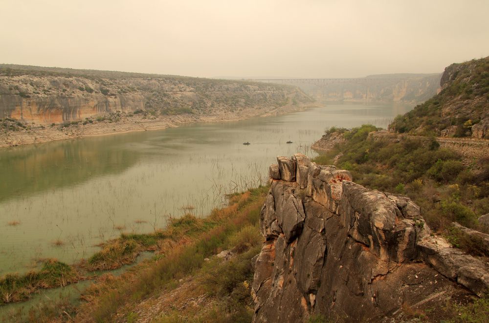 Pecos River at the Amistad National Recreation Area near Devil's Sinkhole