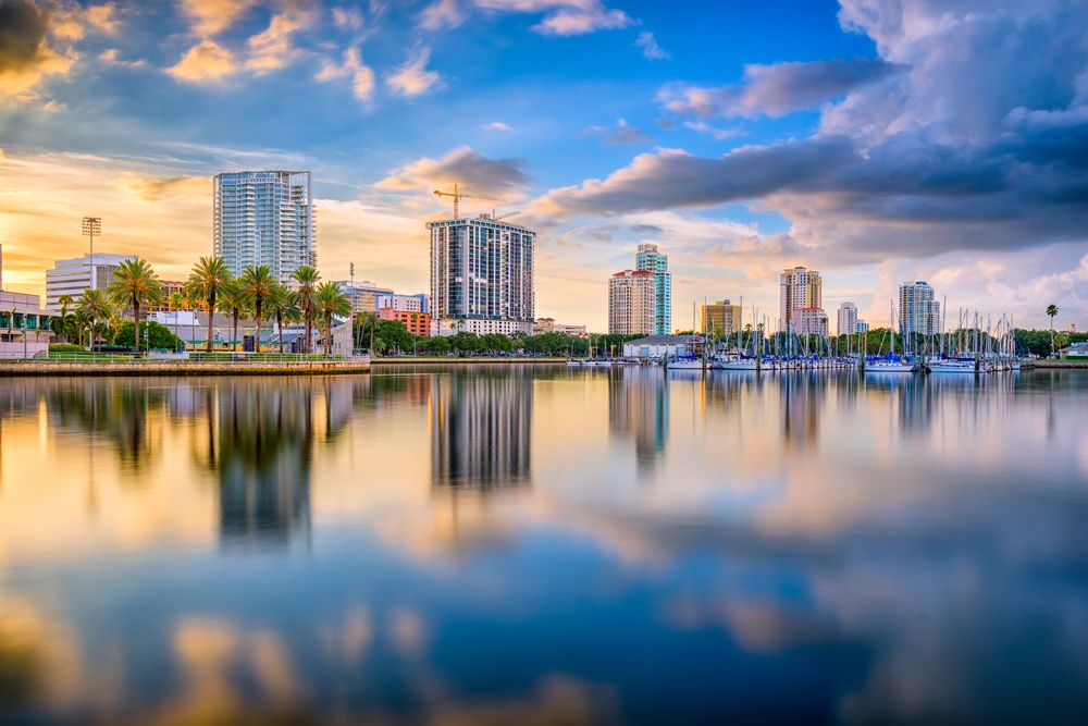 St. Petersburg, Florida Downtown Skyline