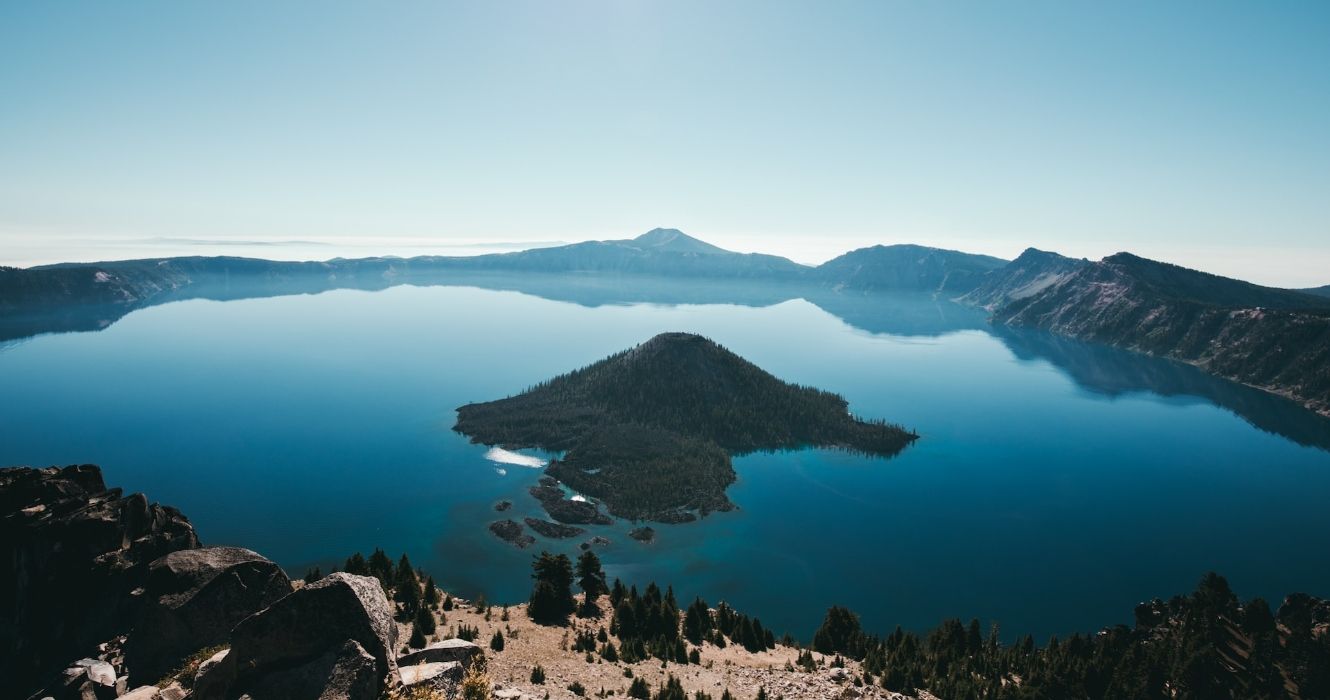 Watchman Overlook at Crater Lake National Park