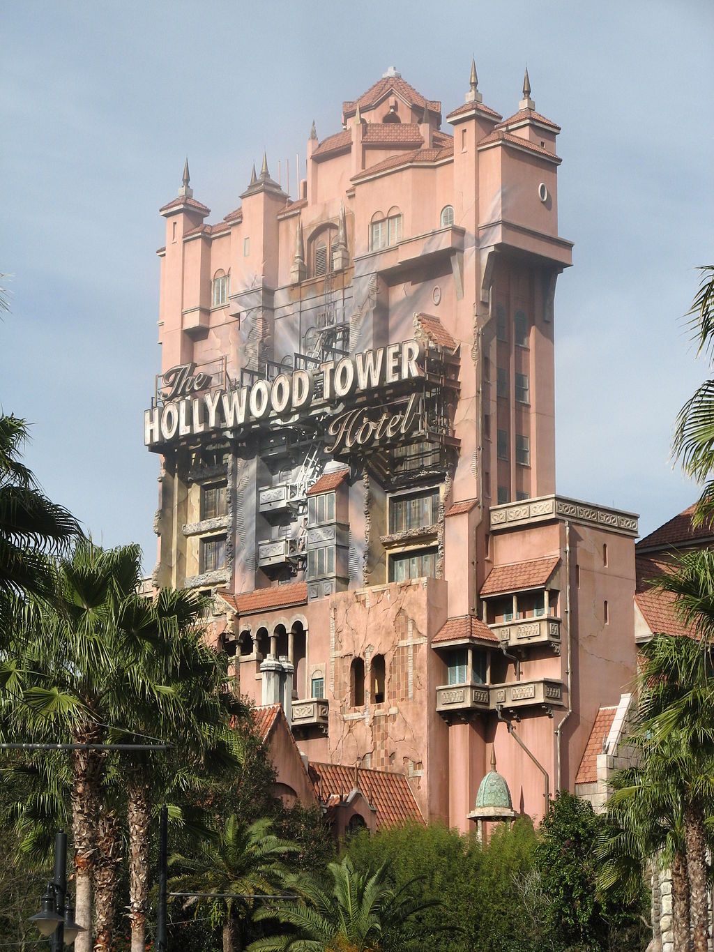 The Twilight Zone Tower of Terror Entrance