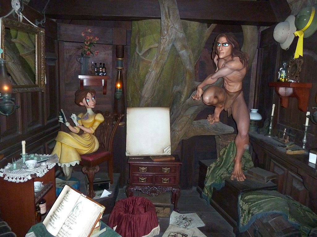 Jane & Tarzan scene
