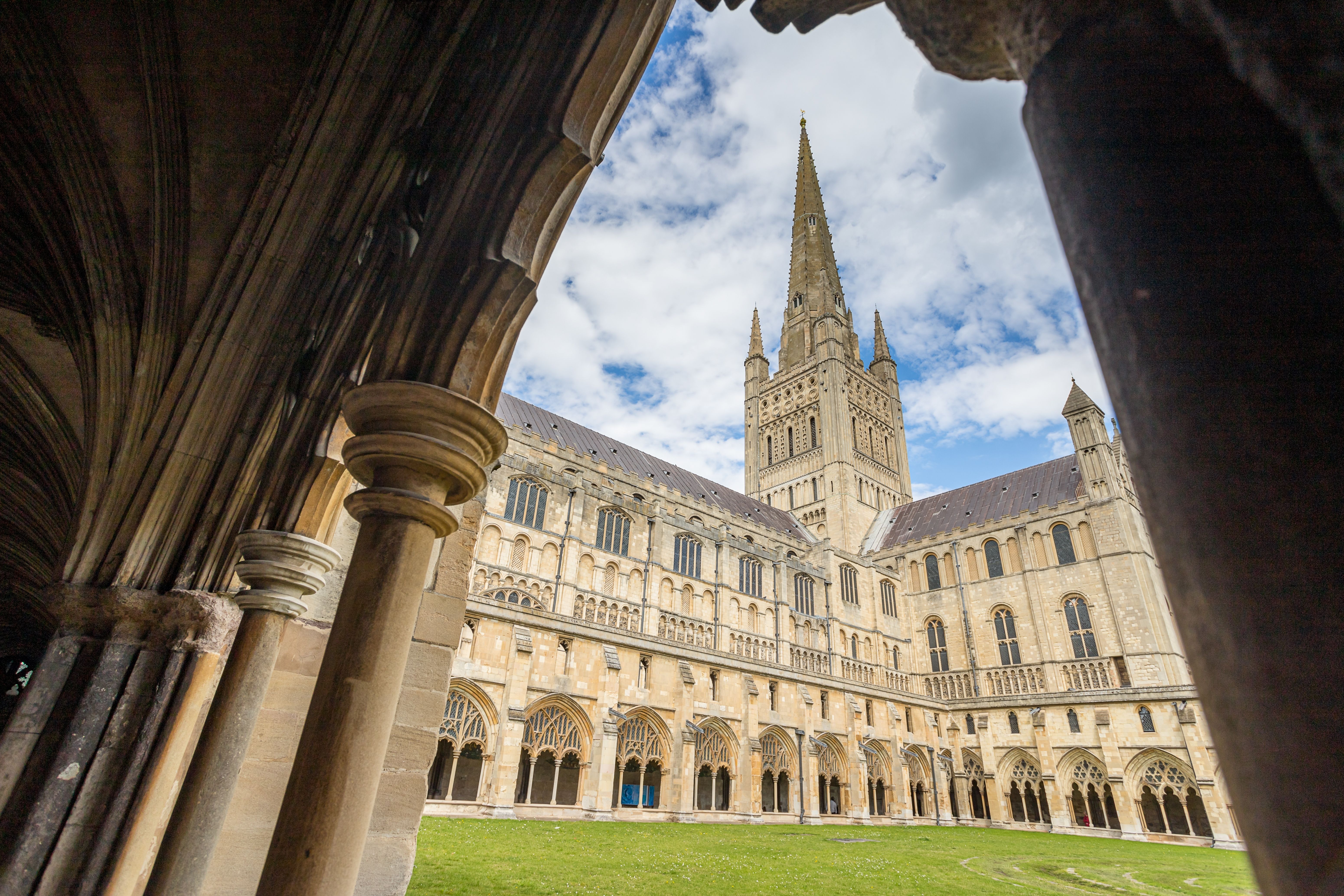 Norwich Cathedral in England