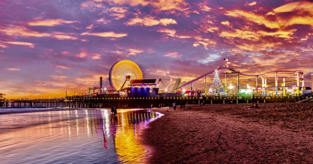 Los Angeles Santa Monica Pier, California