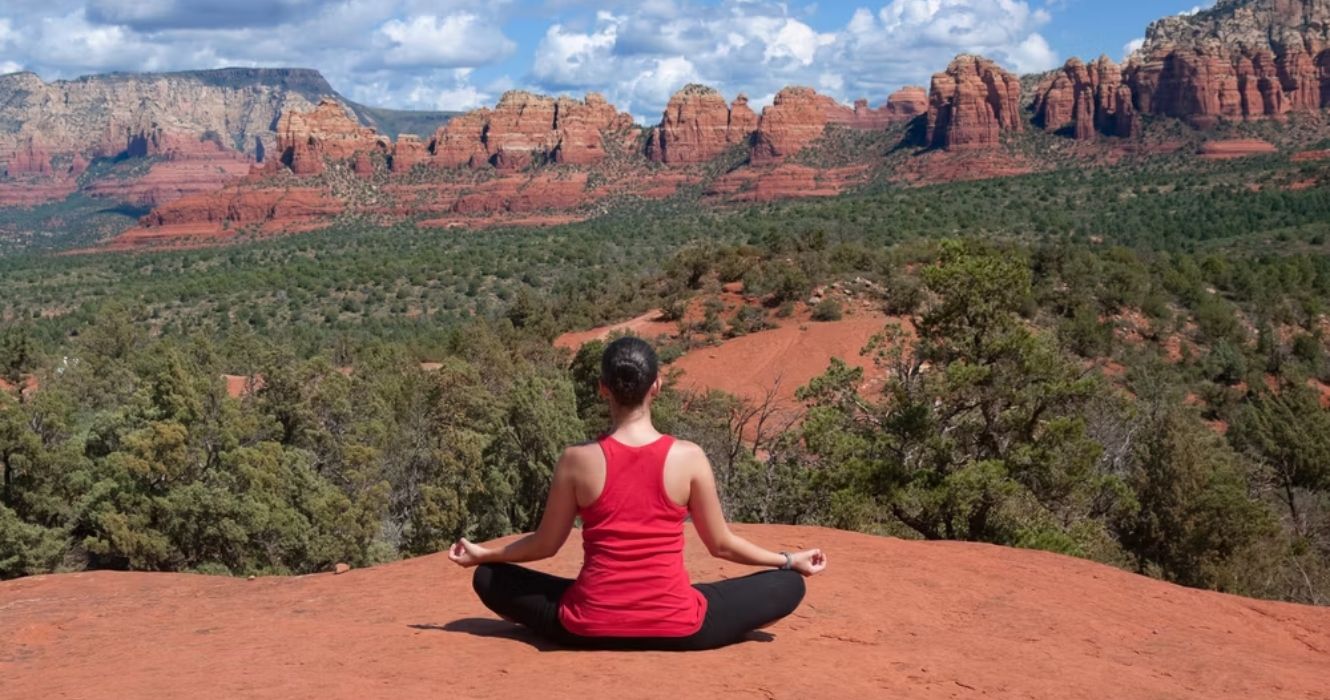 Meditation in Sedona Arizona 