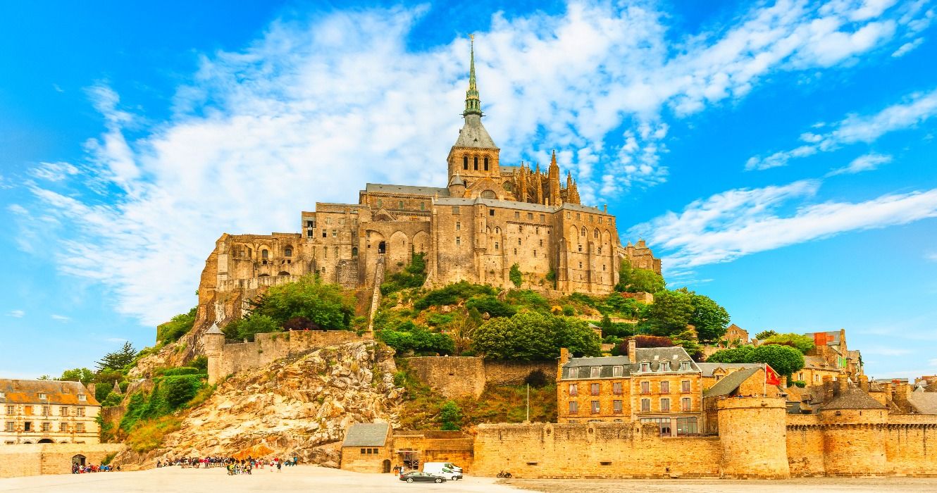 Mont Saint Michel in Normandy, France, Europe