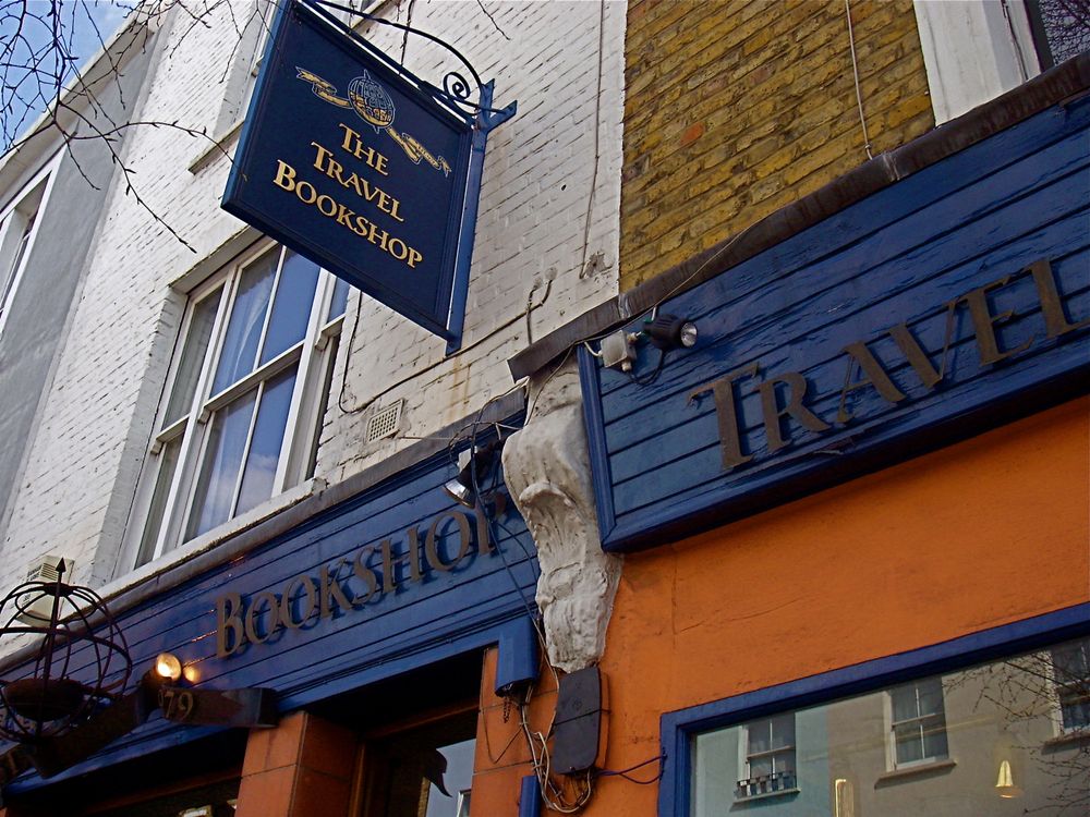The Travel Bookshop in Notting Hill, London, UK