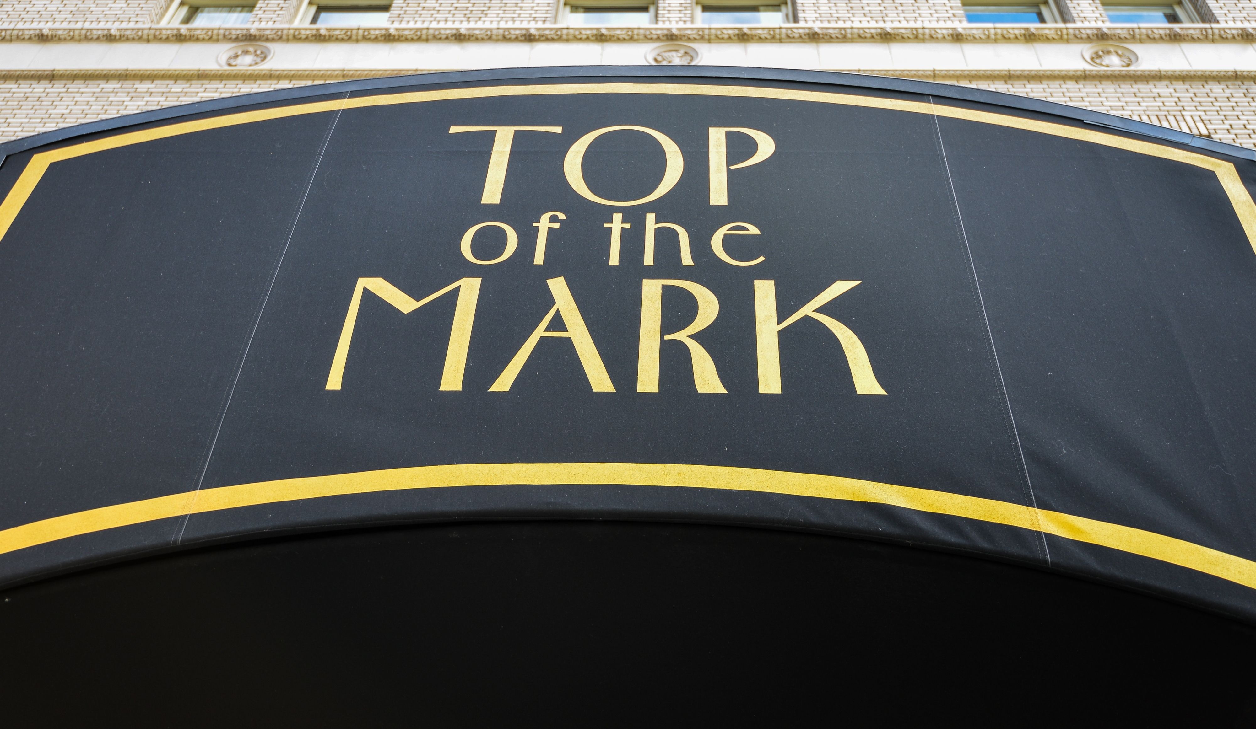 Top of the Mark Sign