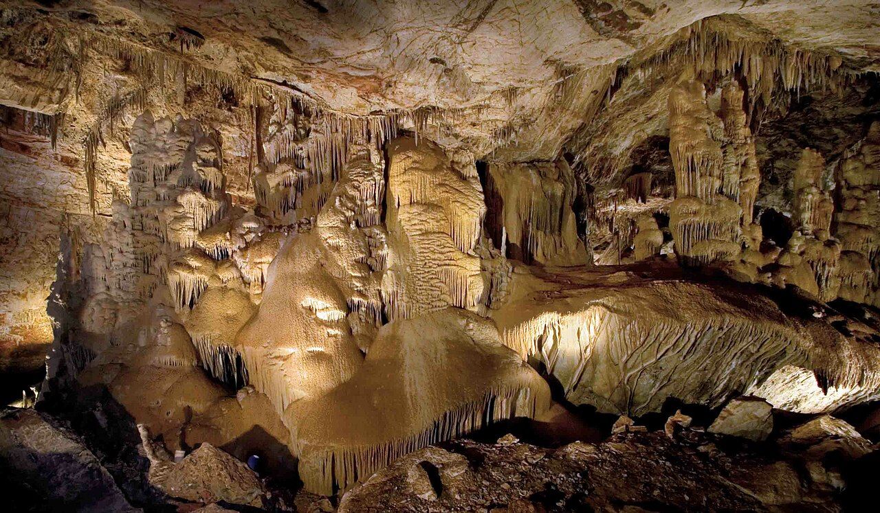 The Big Room in Kartchner Caverns, Benson, AZ, USA