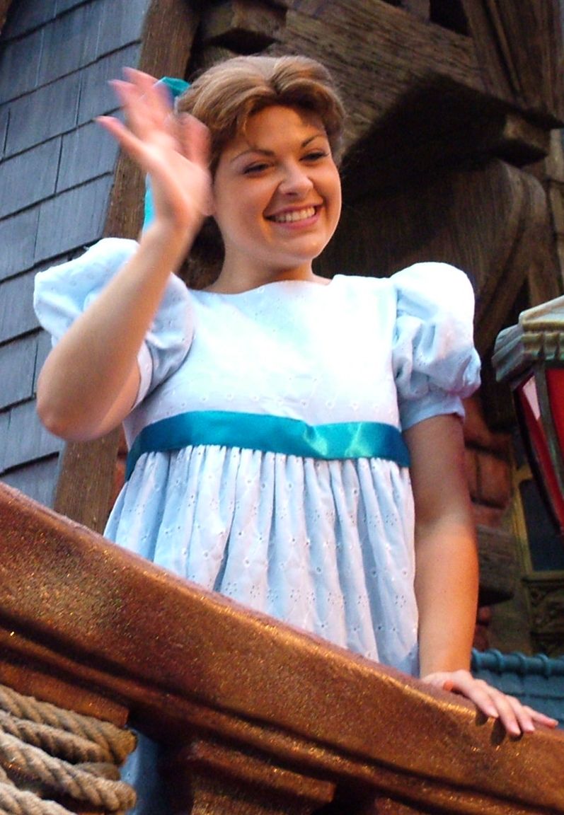 Wendy Darling during Disney's Once Upon A Dream parade