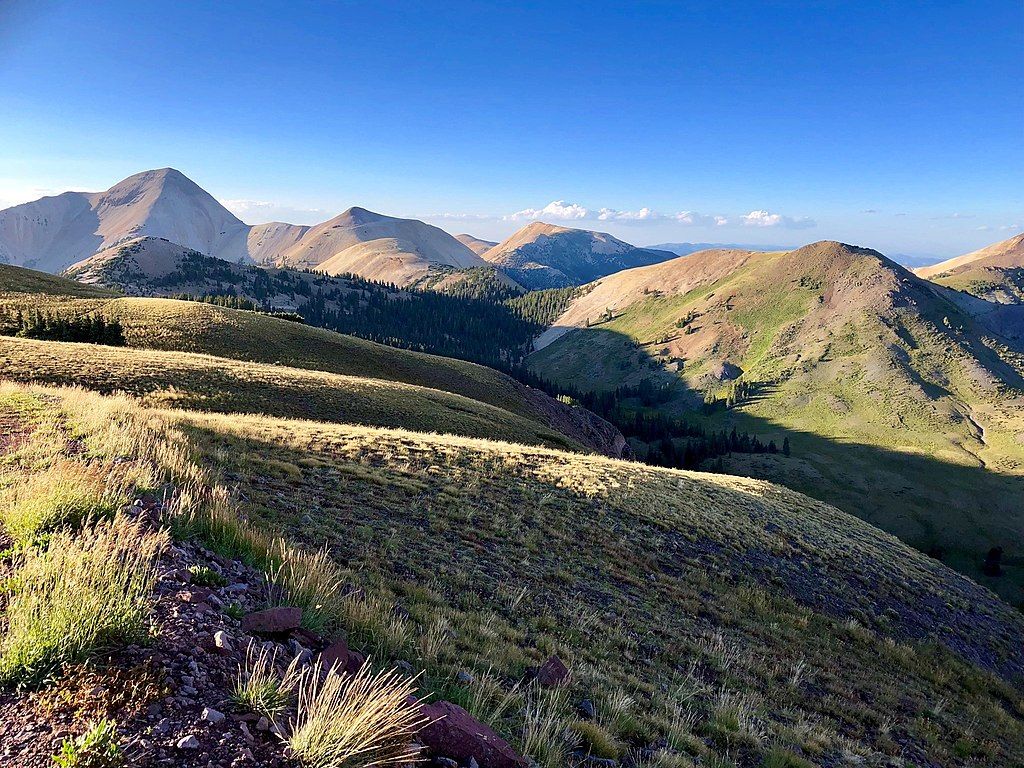 Tushar Mountains in Utah