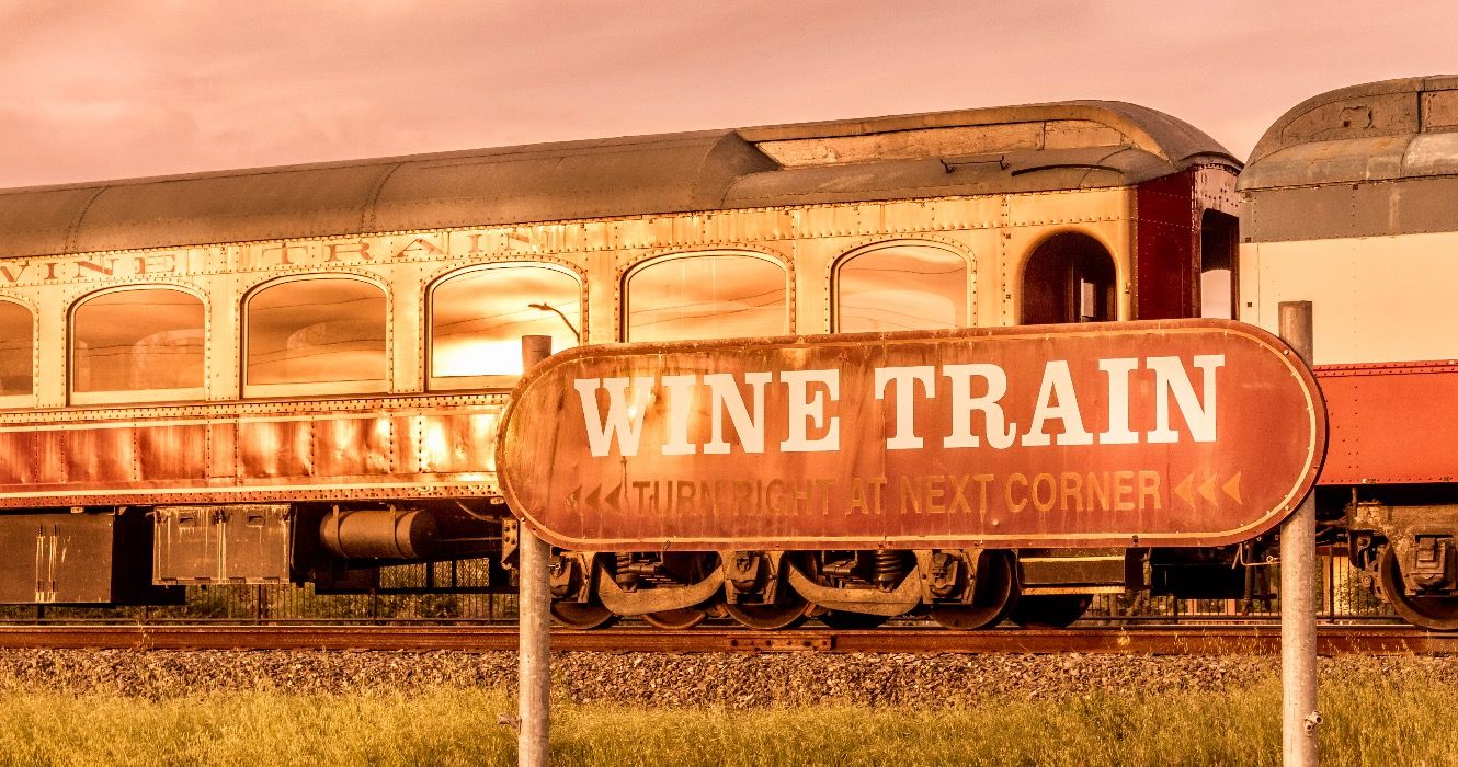 Wine Train in Napa Valley, San Francisco, California