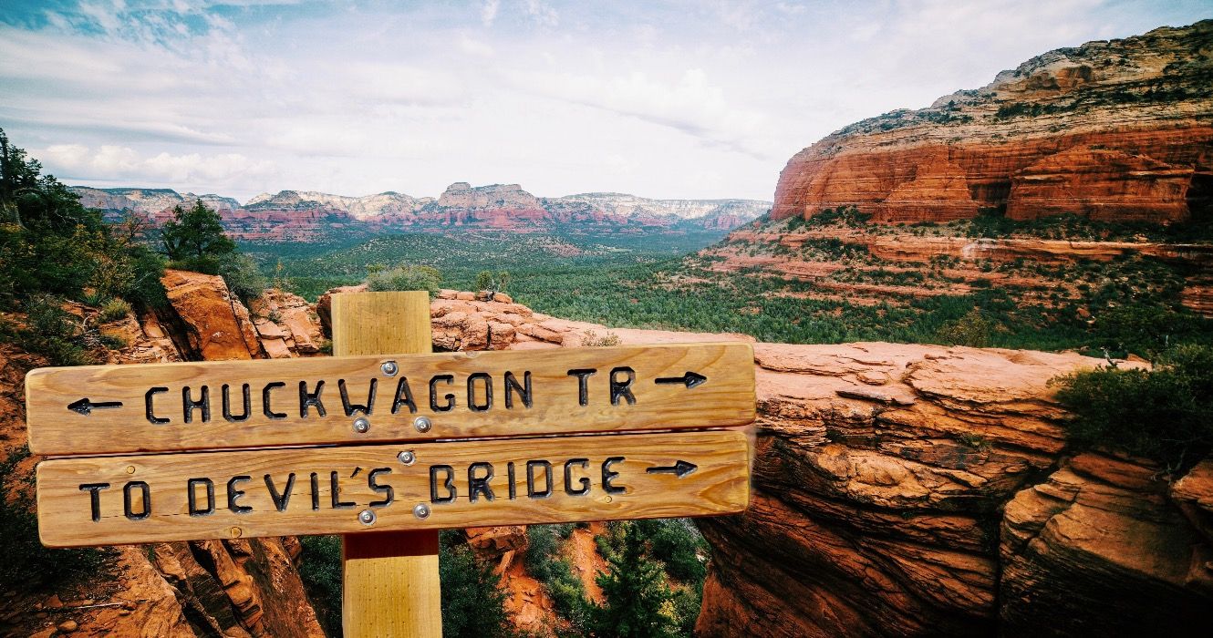 Devil's Bridge, Sedona in Arizona