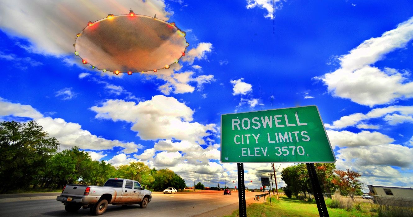 UFO Roswell, New Mexico.