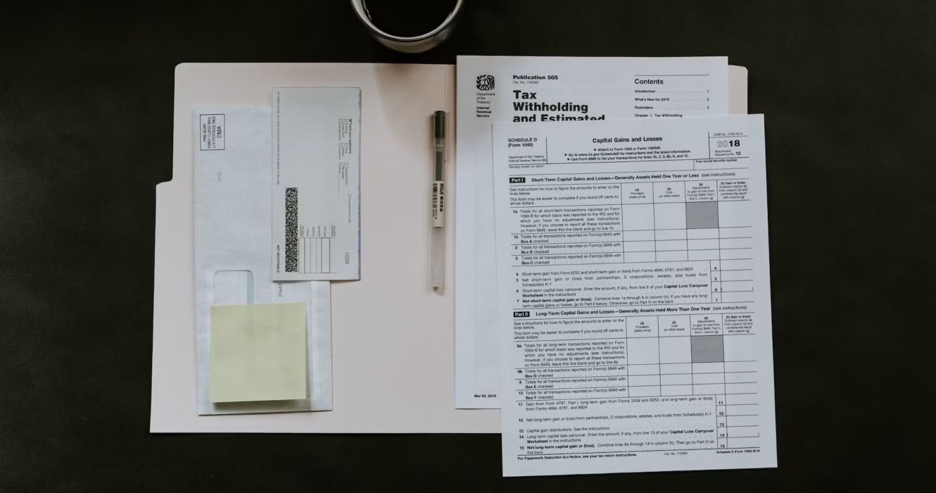 Income tax paperwork 