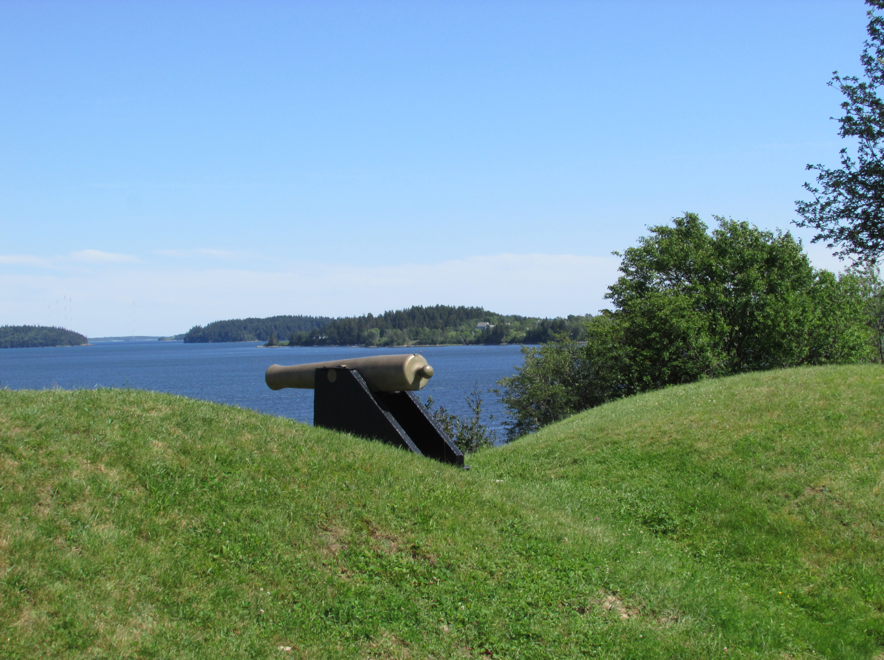 Fort O'Brien (also known as Fort Machias) in Machiasport, Maine