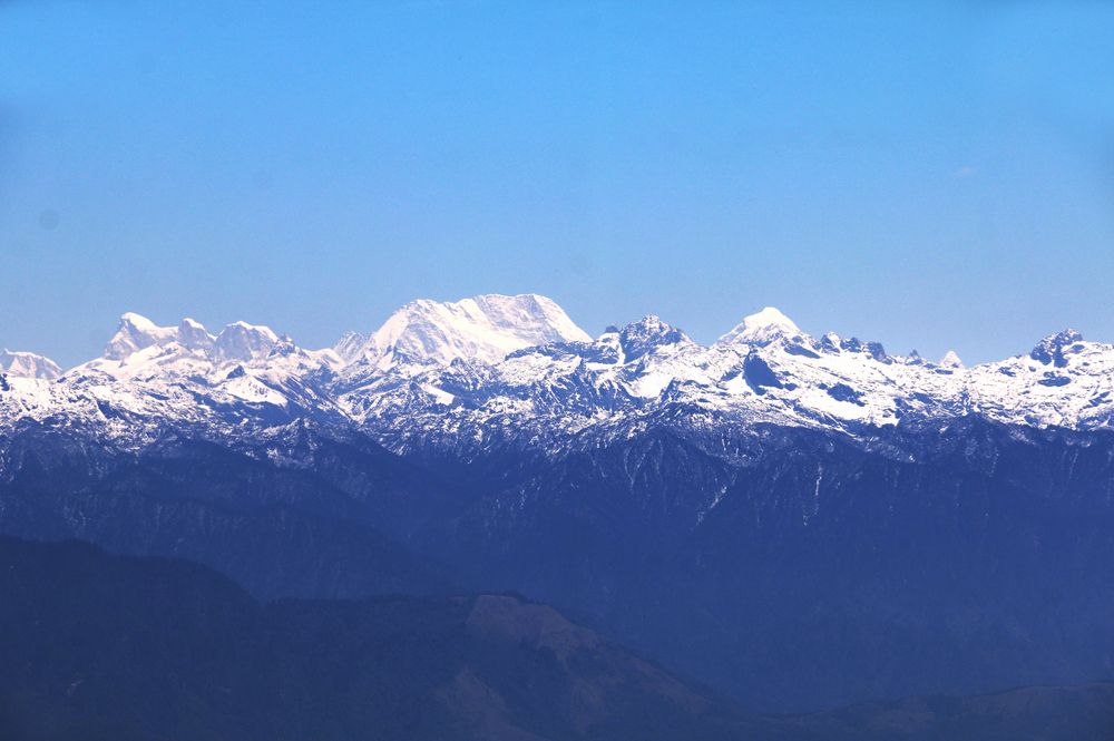 Mount Gangkar Puensum in the Himalayan kingdom of Bhutan, the world's highest unclimbed mountain