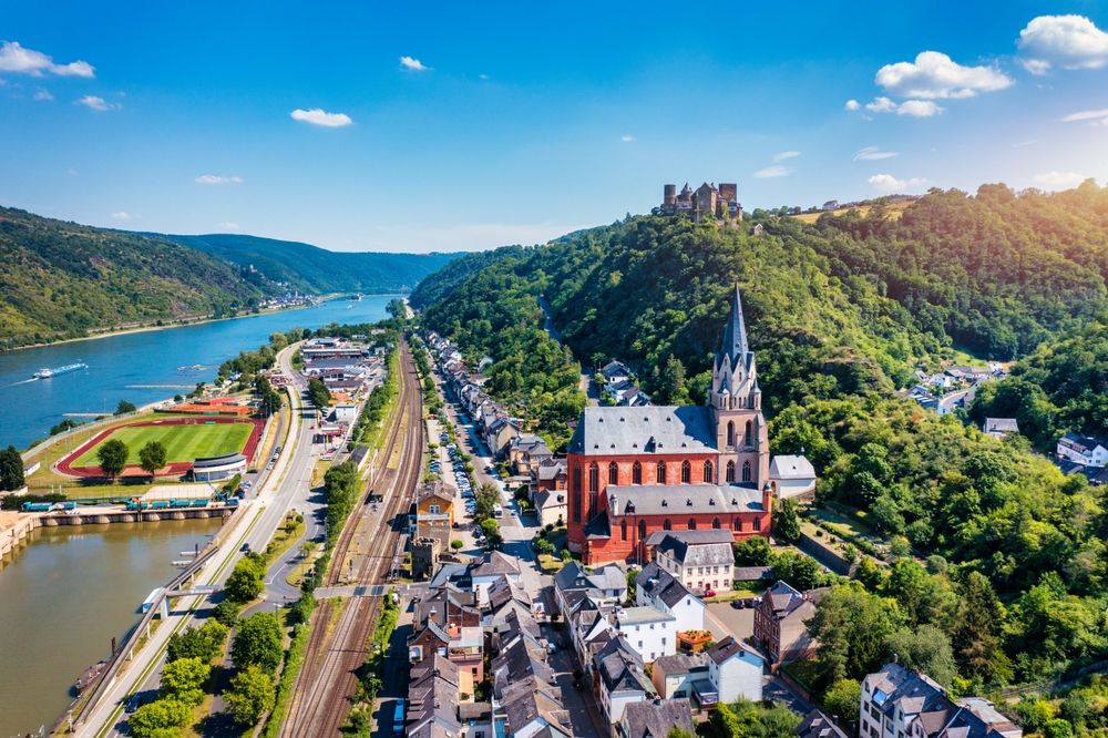 Oberwesel, Upper middle Rhine Valley, Germany