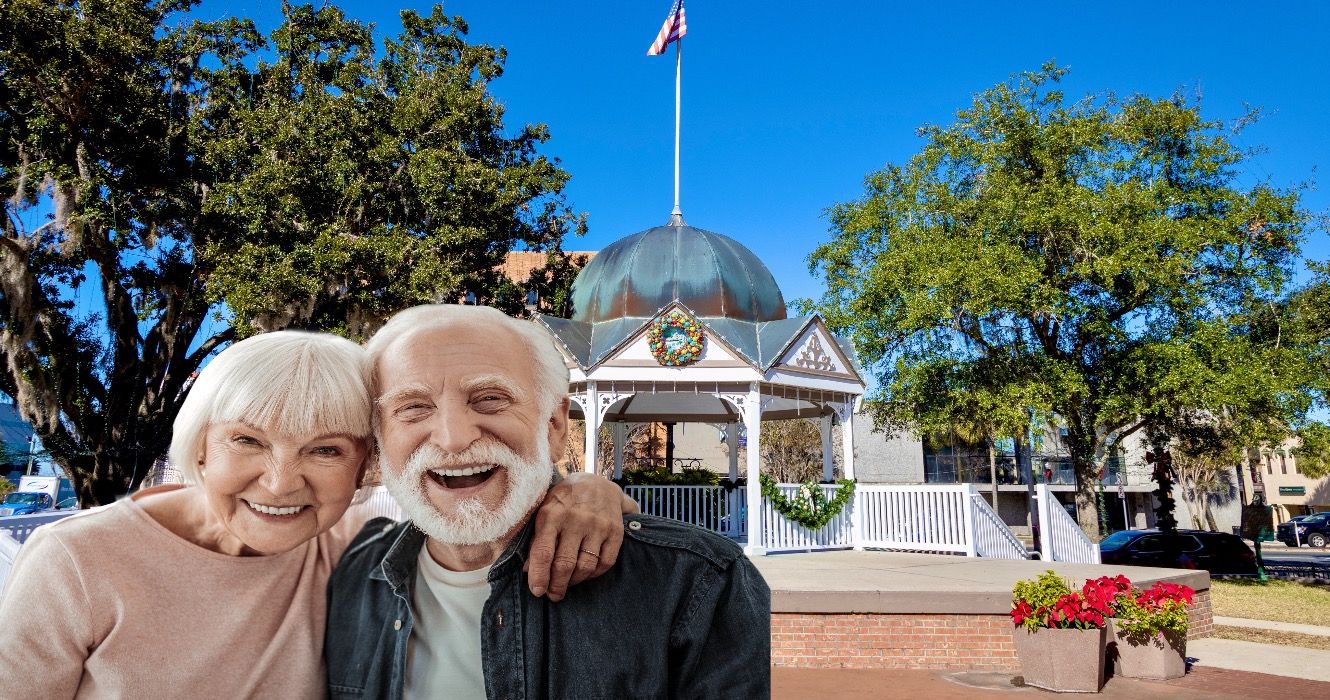 Retired couple in Ocala, Florida