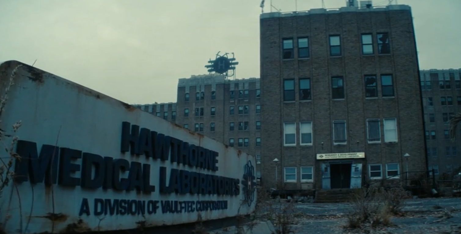 Hawthorne Medical Laboratories in Fallout the TV show, filmed on Staten Island, New York