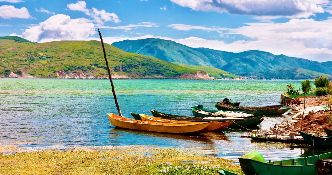 Erhai Lake. Taken in the Dali Yunnan China