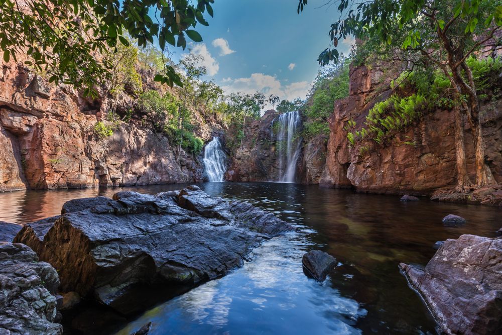 Florence Falls in Litchfield National Park, Australia