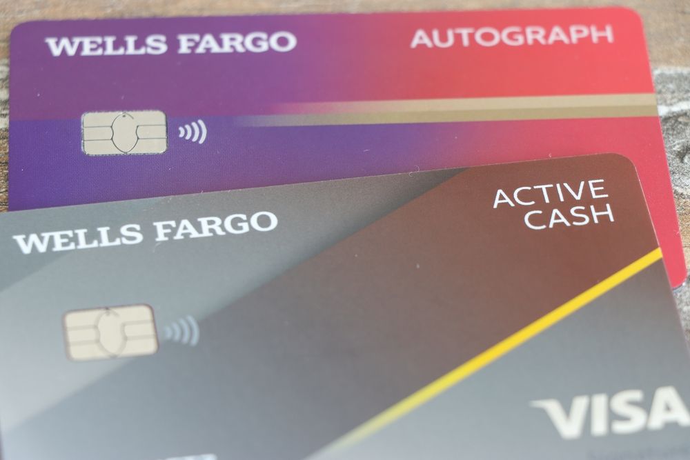 Wells Fargo Autograph and Active Cash VISA credit cards