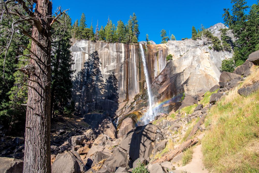 Vernal Falls via Mist Trail, Yosemite National Park, Sierra Nevada, California