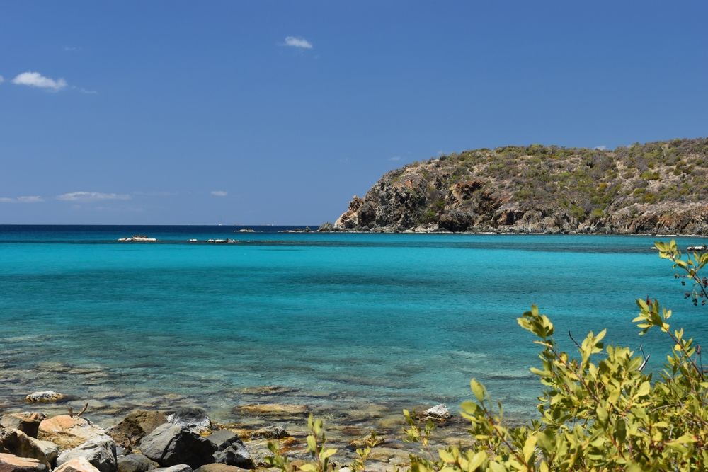 start of ram's head hiking trail st. john