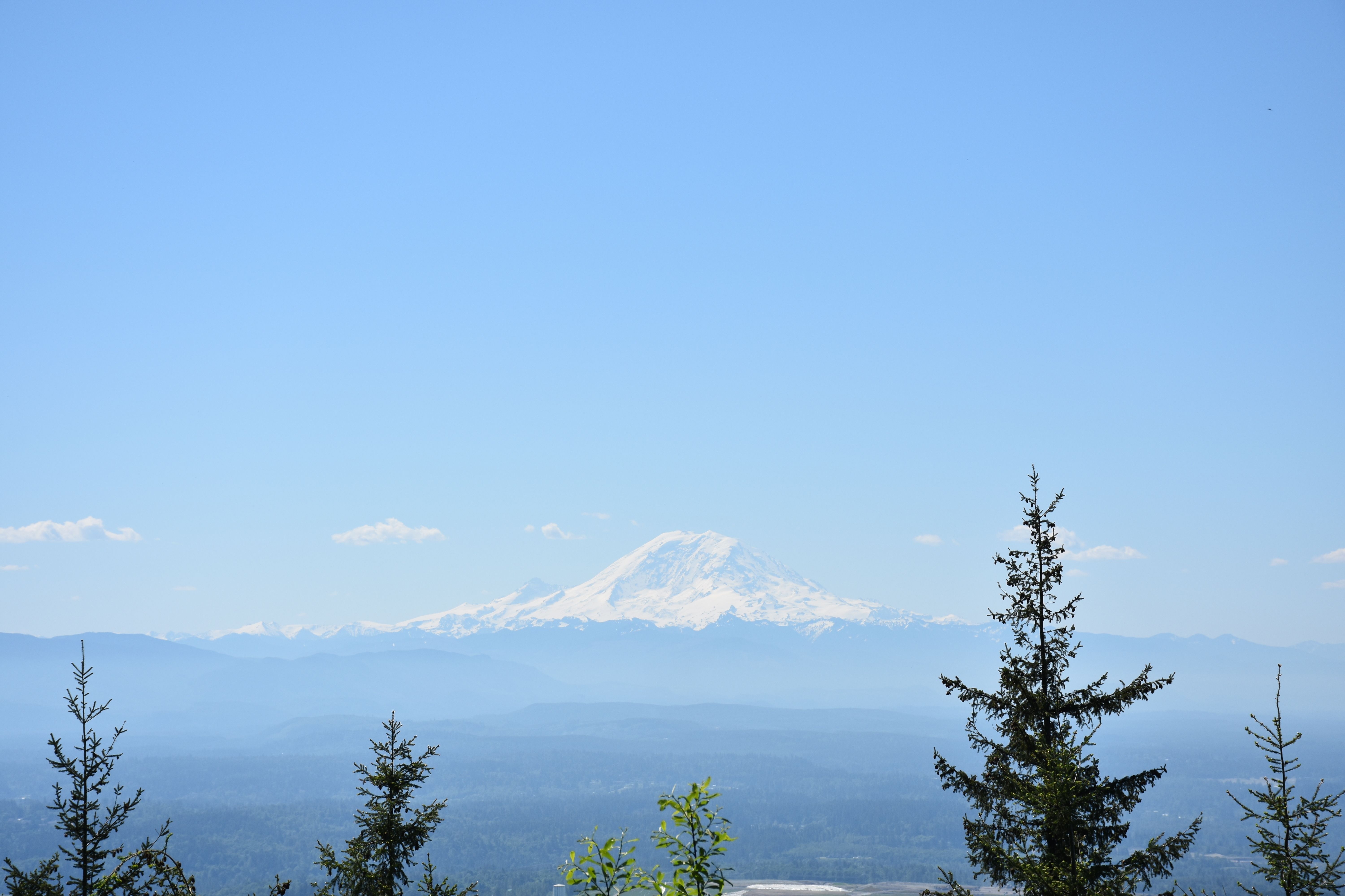 Ce n’est pas une illusion le mont Rainier rétrécit