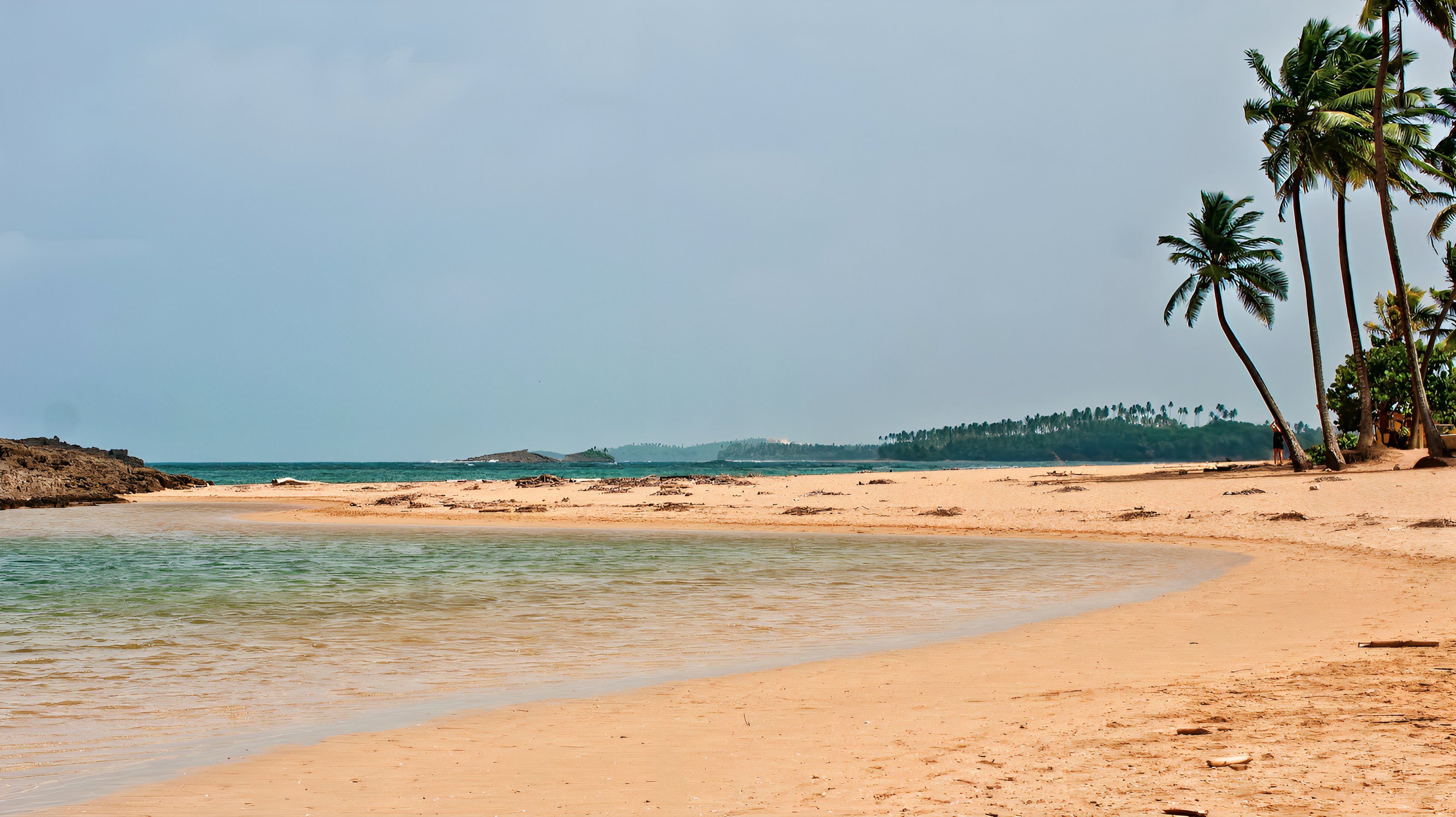 Beach in Puerto Nuevo, Vega Baja, Puerto Rico 