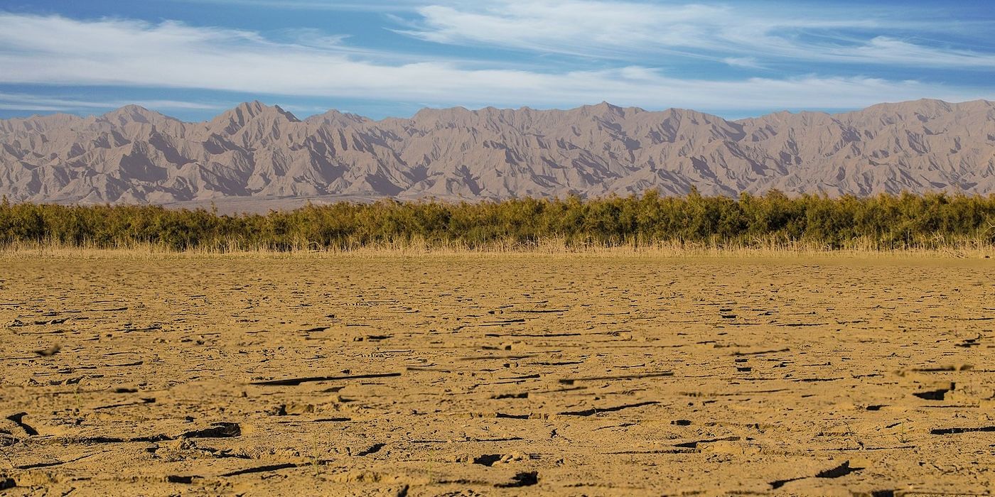 Dried Up Dam Water, Mirani Dam Turbat region