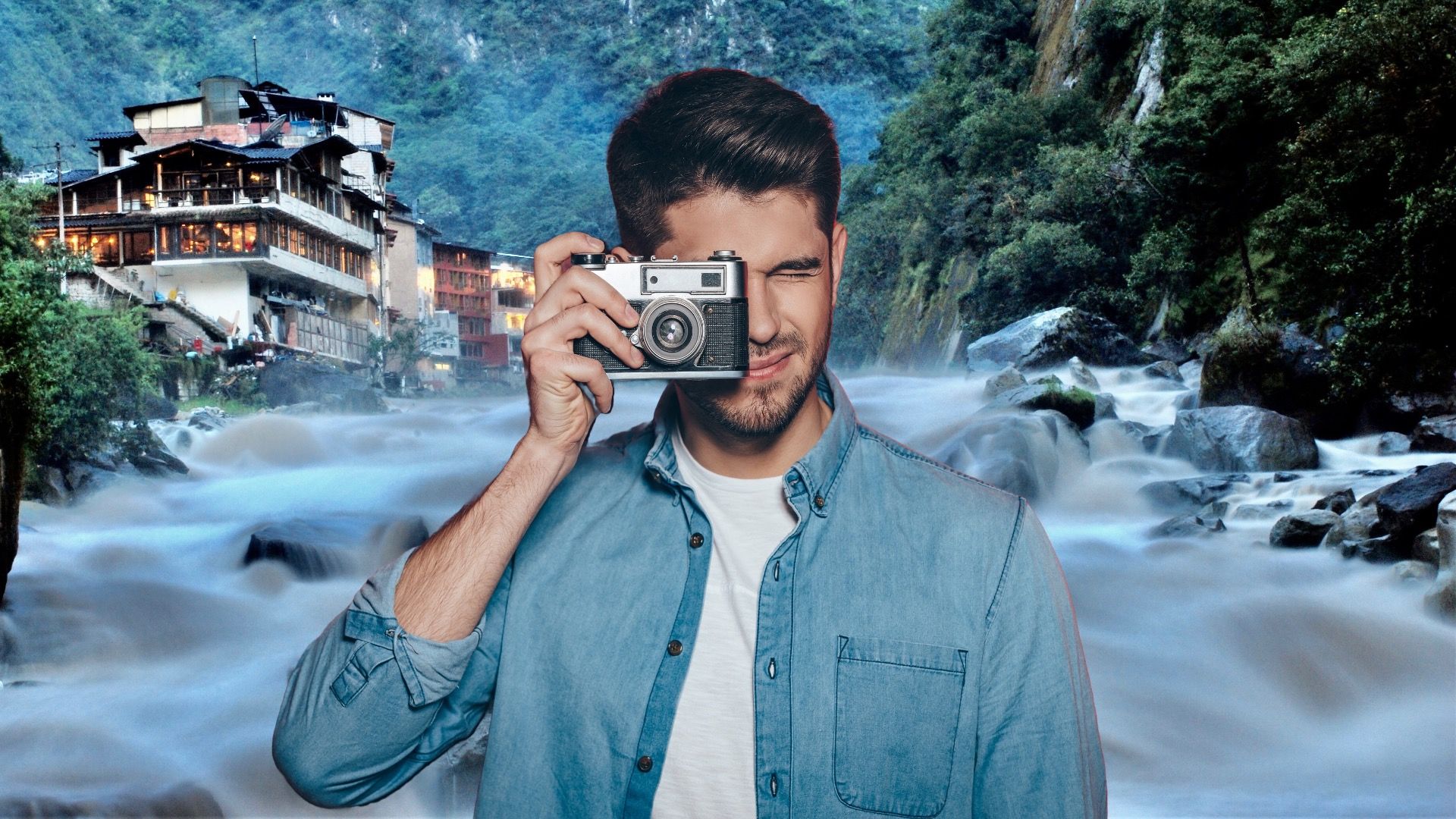 Aguas Calientes in Machu Picchu, Peru