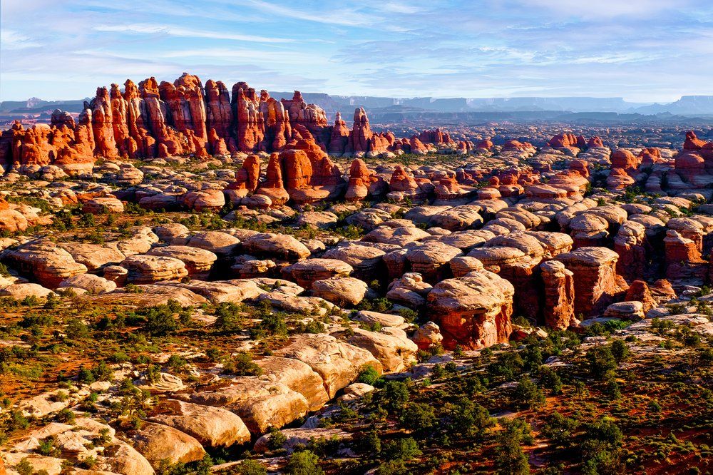 Chesler Park, Canyonlands National Park, Utah, USA